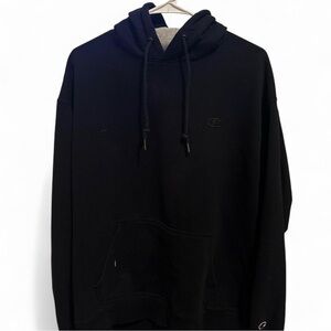 Champion Men's Classic Black Pullover Hoodie